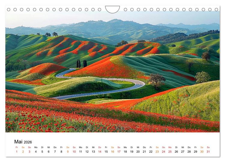 Produktbild: Natur im Jahr (Wandkalender 2026 DIN A4 quer), CALVENDO Monatskalender