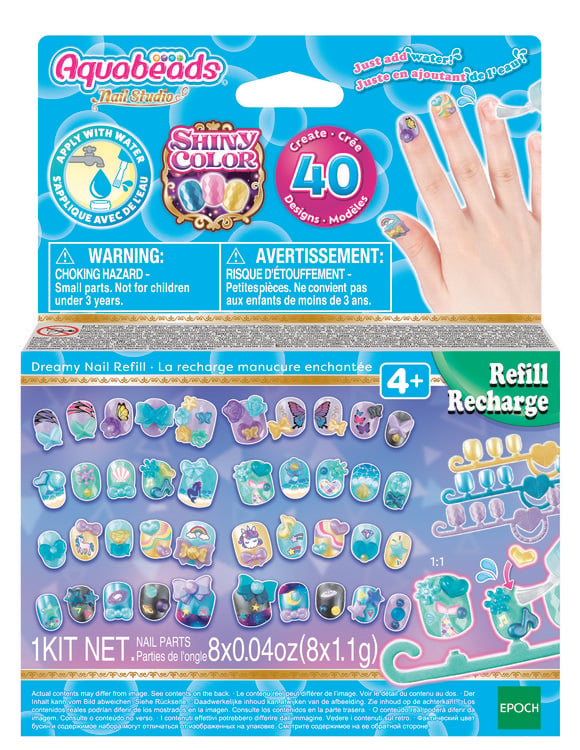 Produktbild: Fingern&auml;gel Nachf&uuml;llset Blau-Gr&uuml;n