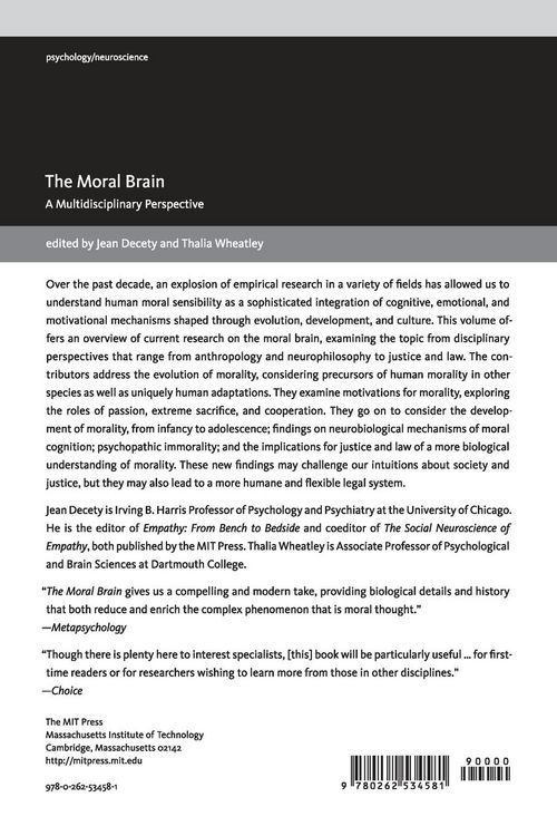 Produktbild: The Moral Brain