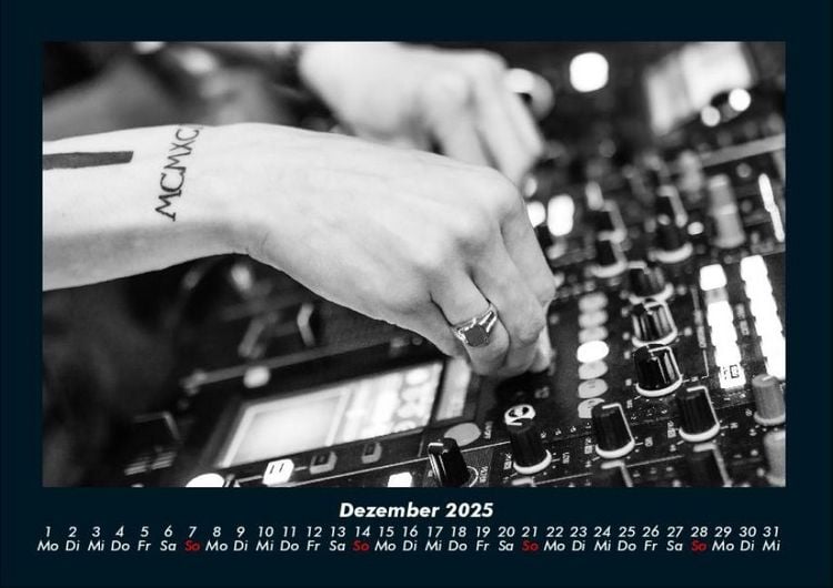 Produktbild: Musik 2025 Fotokalender DIN A4