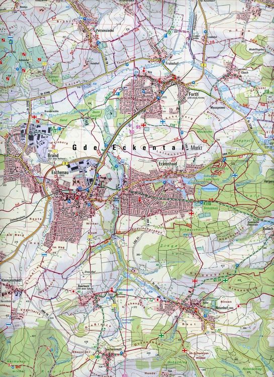 Produktbild: ATK25-F10 Eckental (Amtliche Topographische Karte 1:25000)