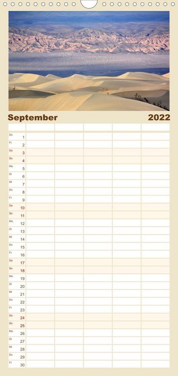 Produktbild: S&uuml;dwesten der USA - Klassiker und Geheimnisse - Familienplaner hoch (Wandkalender 2022 , 21 cm x 45 cm, hoch)