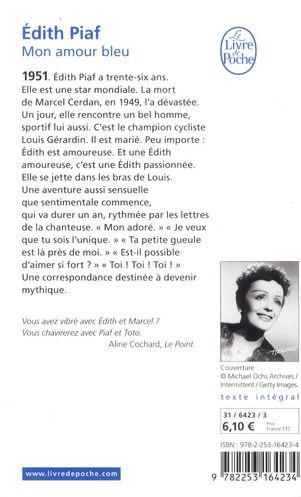 Produktbild: Piaf, E: Mon amour bleu