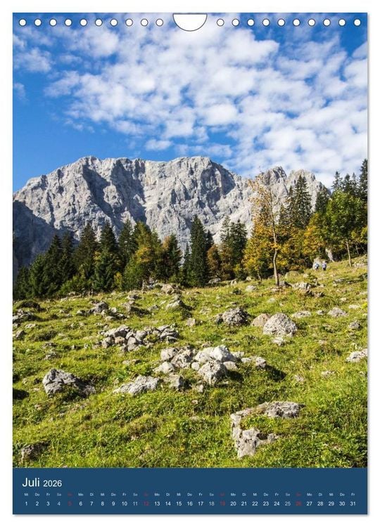 Produktbild: Karwendel - Hinterriss-Eng (Wandkalender 2026 DIN A4 hoch), CALVENDO Monatskalender