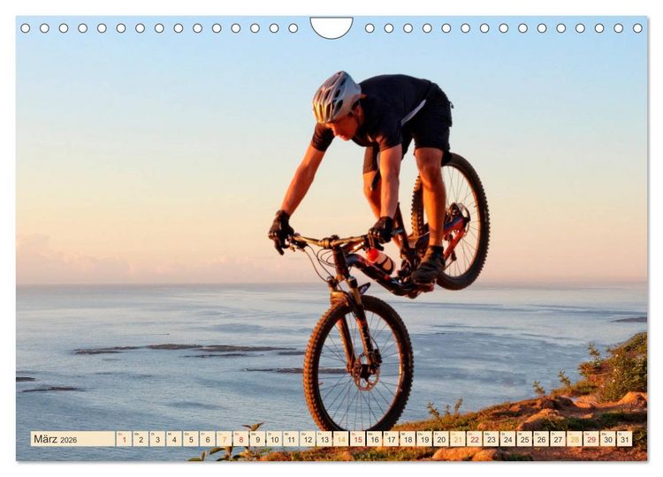 Produktbild: Mountainbike extrem (Wandkalender 2026 DIN A4 quer), CALVENDO Monatskalender