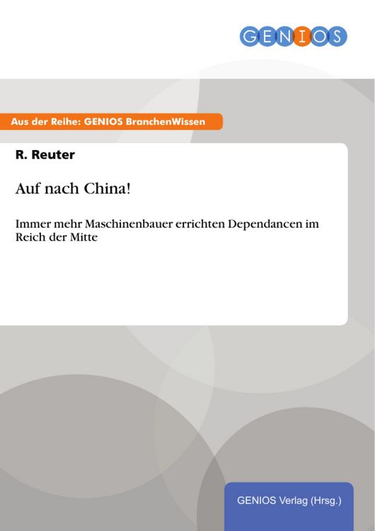 Produktbild: Auf nach China!