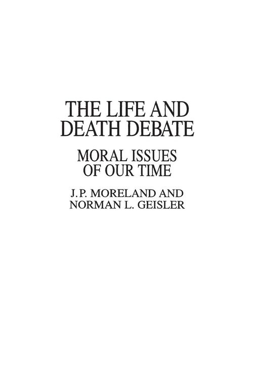 Produktbild: The Life and Death Debate