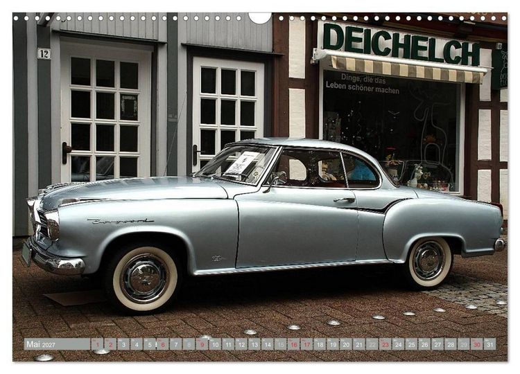 Produktbild: Oldtimer vergangenger Jahrzehnte (Wandkalender 2027 DIN A3 quer), CALVENDO Monatskalender