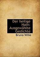 Produktbild: Der Heilige Hain: Ausgew Hlte Gedichte