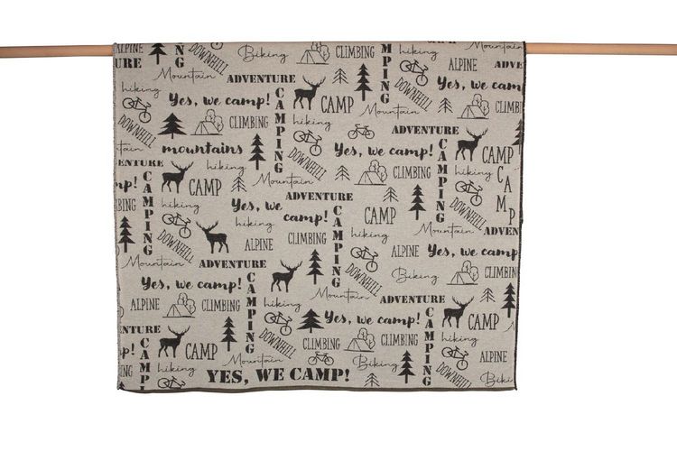 Produktbild: Fussenegger Flanelldecke "sketchnotes outdoor"