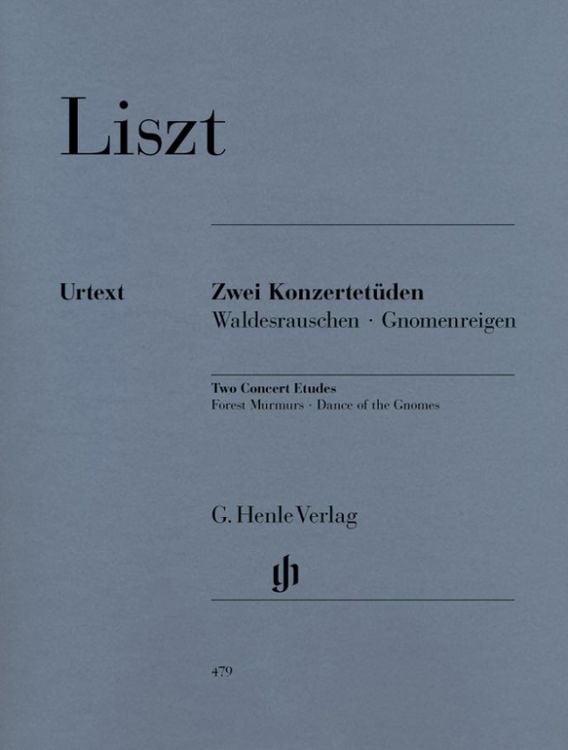 Bild vom Artikel Franz Liszt - Zwei Konzertetüden vom Autor Franz Liszt