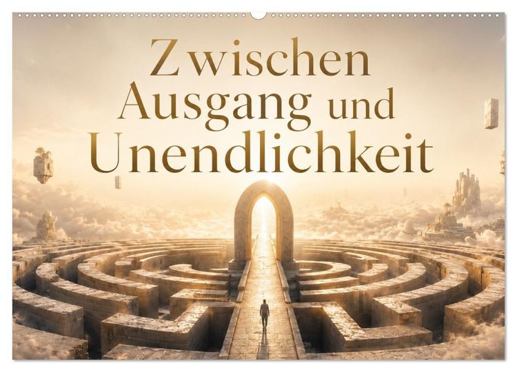 Produktbild: Zwischen Ausgang und Unendlichkeit (Wandkalender 2027 DIN A2 quer), CALVENDO Monatskalender
