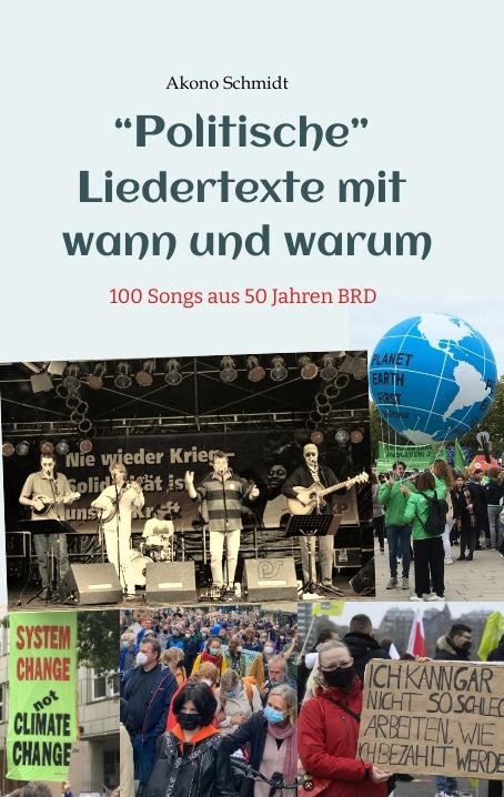 Produktbild: "Politische" Liedertexte mit wann und warum / Eine Sammlung von Peter, Paul + Barmbek, Radio Barmbek, Don Mastes und die Sauberm&auml;nner, Oma K&ouml;rner Band