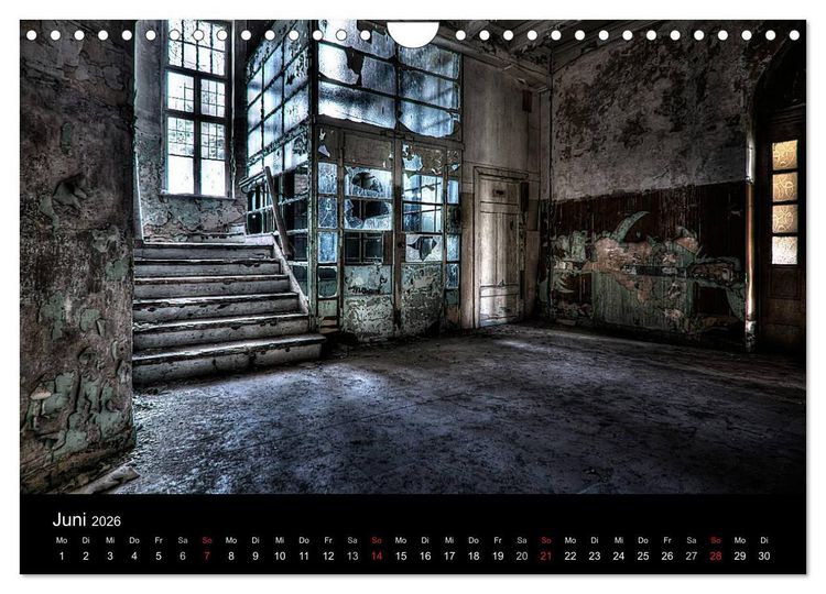Produktbild: Verlassene Orte - Berlin - Brandenburg (Wandkalender 2026 DIN A4 quer), CALVENDO Monatskalender