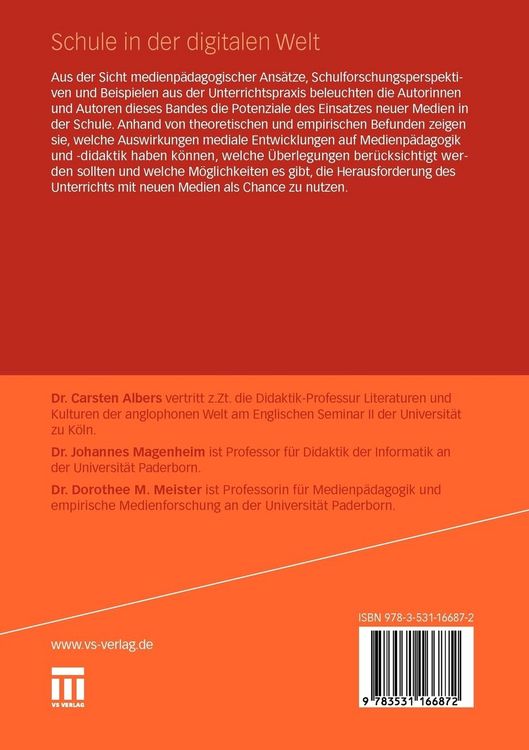 Produktbild: Schule in der digitalen Welt