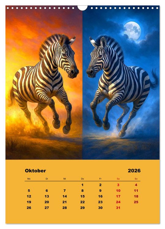 Produktbild: Spiegelwildnis (Wandkalender 2026 DIN A3 hoch), CALVENDO Monatskalender