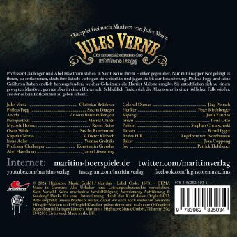 Produktbild: Die neuen Abenteuer des Phileas Fogg - Im Land der tausend Gefahren,1 Audio-CD