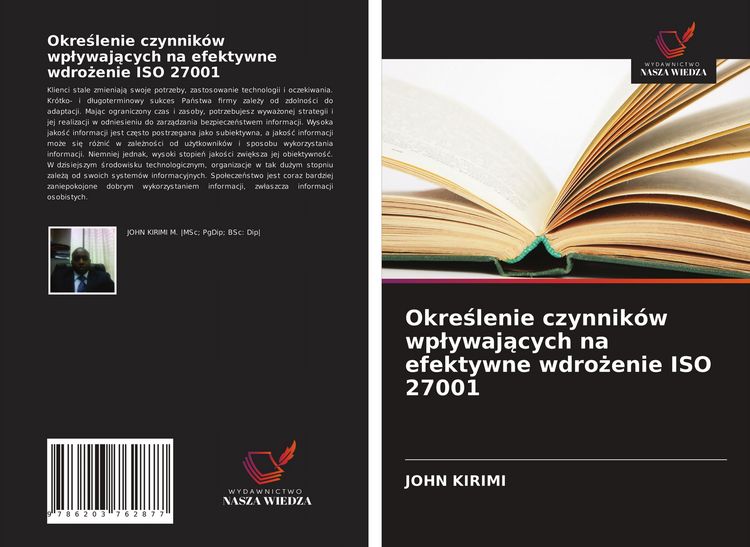 Produktbild: Okre&iquest;lenie czynnik&oacute;w wp&iquest;ywaj&iquest;cych na efektywne wdro&iquest;enie ISO 27001
