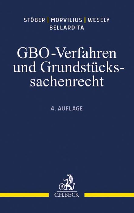 Produktbild: GBO-Verfahren und Grundst&uuml;ckssachenrecht