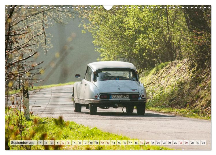 Produktbild: Citro&euml;n D Model &ndash; M&auml;rchenhafte D&eacute;esse (Wandkalender 2026 DIN A3 quer), CALVENDO Monatskalender