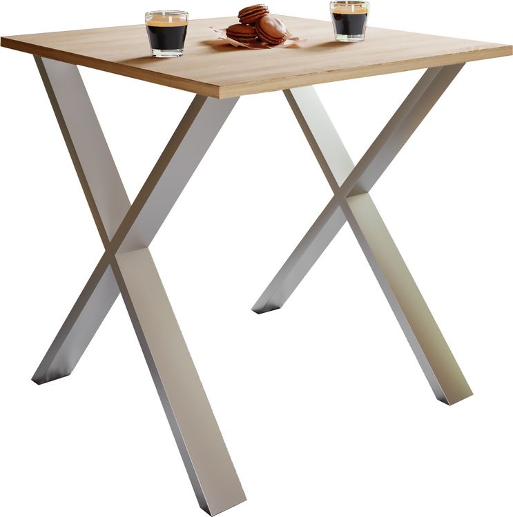 Produktbild: Premium Holz Esstisch K&uuml;chentisch Xona X 80x50