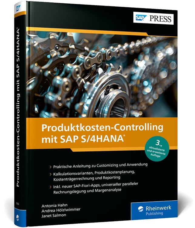 Produktbild: Produktkosten-Controlling mit SAP S/4HANA