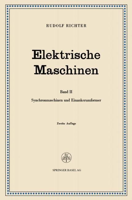 Produktbild: Elektrische Maschinen