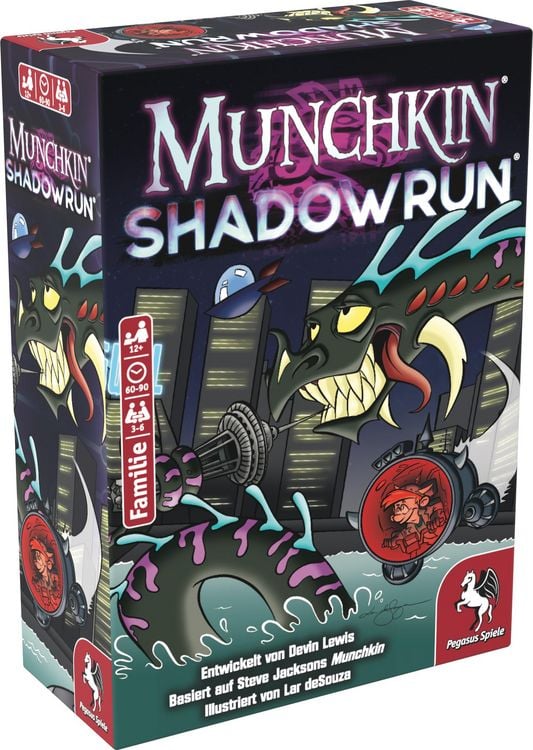 Produktbild: Munchkin Shadowrun