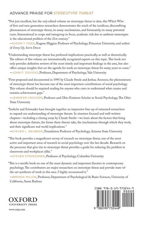 Produktbild: Stereotype Threat