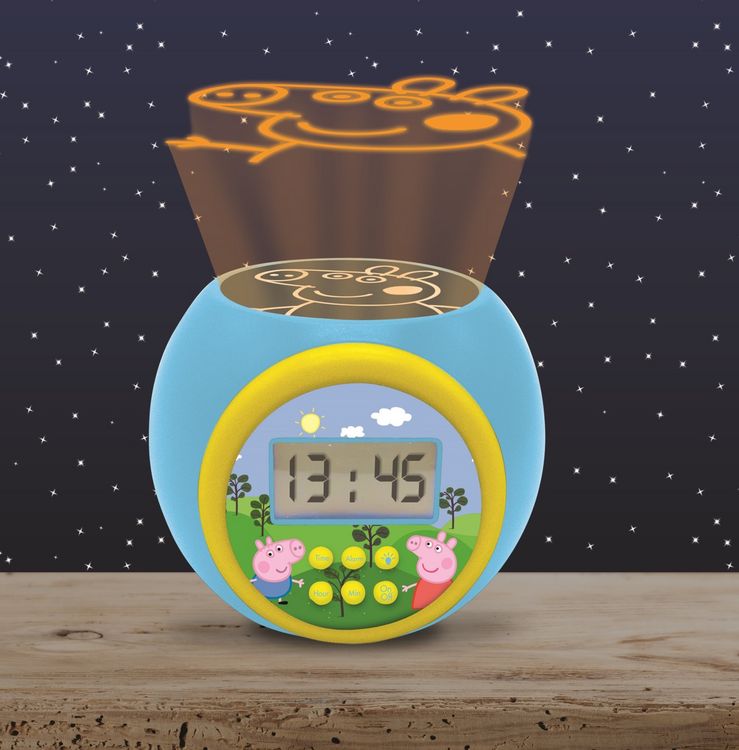Produktbild: Peppa Pig Projektionswecker mit Timer