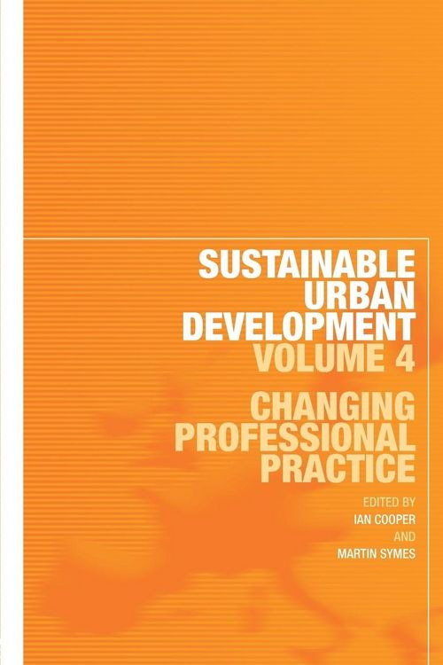 Produktbild: Sustainable Urban Development Volume 4