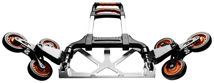 Produktbild: Brüder Mannesmann M00946 Treppenkarre klappbar Stahl, Kunststoff Traglast (max.): 80kg