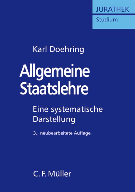 Produktbild: Allgemeine Staatslehre
