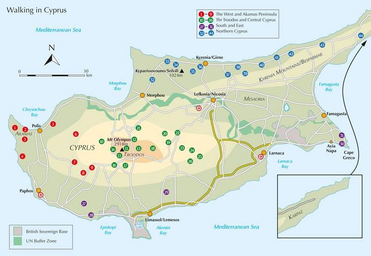 Produktbild: Walking in Cyprus