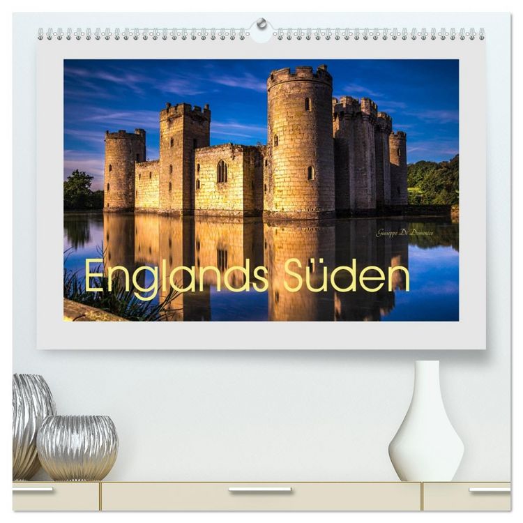 Produktbild: Englands S&uuml;den (hochwertiger Premium Wandkalender 2026 DIN A2 quer), Kunstdruck in Hochglanz