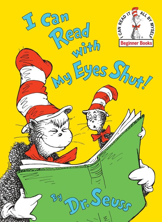 Produktbild: I Can Read with My Eyes Shut