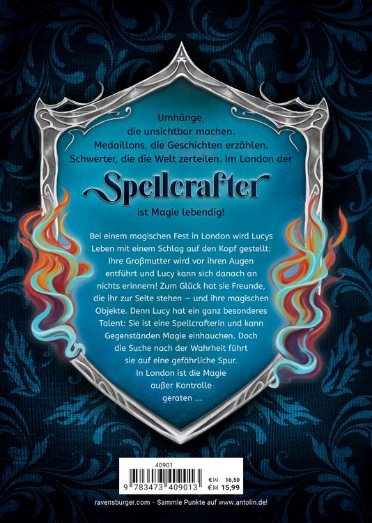 Produktbild: Spellcraft, Band 1 - Die Magie der silbernen Flamme