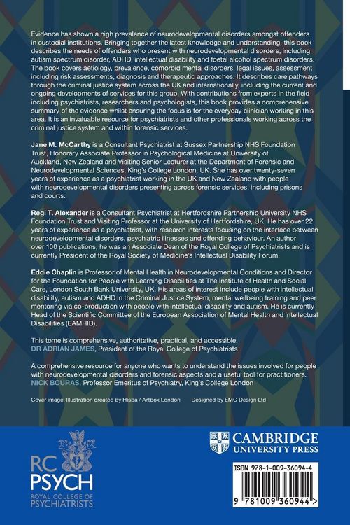 Produktbild: Forensic Aspects of Neurodevelopmental Disorders