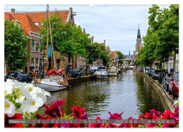 Produktbild: Ein Blick auf Alkmaar (Wandkalender 2026 DIN A2 quer), CALVENDO Monatskalender