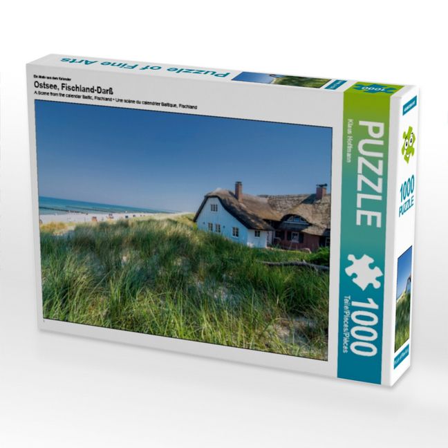 Produktbild: CALVENDO Puzzle Ein Motiv aus dem Kalender Ostsee, Fischland-Dar&szlig; | 1000 Teile Lege-Gr&ouml;&szlig;e 64x48cm Foto-Puzzle f&uuml;r gl&uuml;ckliche Stunden
