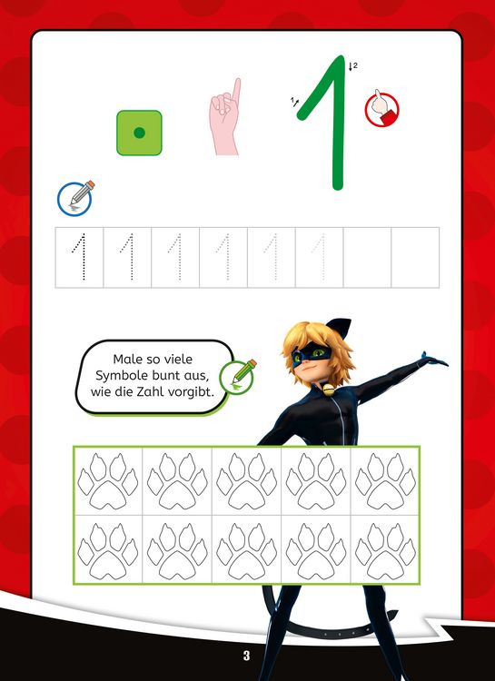 Produktbild: Miraculous - Mein Vorschulblock Z&auml;hlen und Rechnen