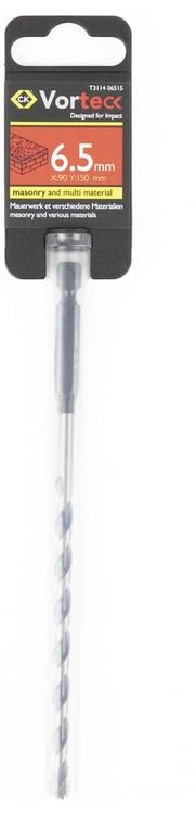 Produktbild: C.K T3114 06515 Hartmetall Mehrzweckbohrer 6.5mm Gesamtl&auml;nge 150mm Sechskantschaft 1St.