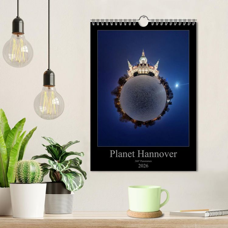 Produktbild: Planet Hannover (Wandkalender 2026 DIN A4 hoch), CALVENDO Monatskalender