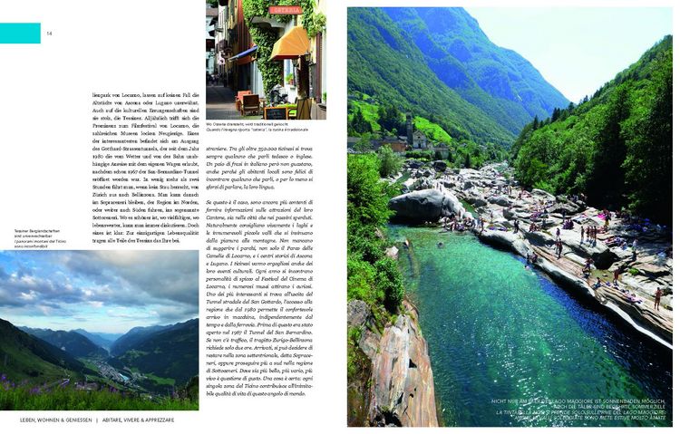 Produktbild: Leben, Wohnen und Genie&szlig;en N&ouml;rdliches Tessin
