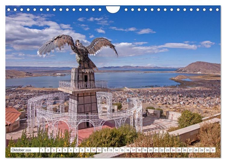 Produktbild: Vielf&auml;ltiges Peru (Wandkalender 2026 DIN A4 quer), CALVENDO Monatskalender