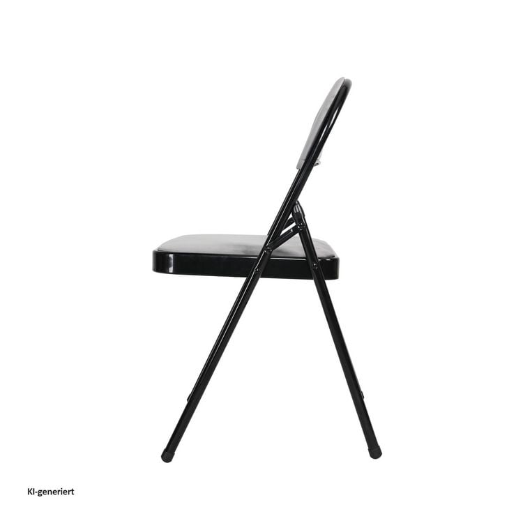 Produktbild: HTI-Living Klappstuhl Velvet Gestell Schwarz Klappstuhl Velvet Gestell Schwarz