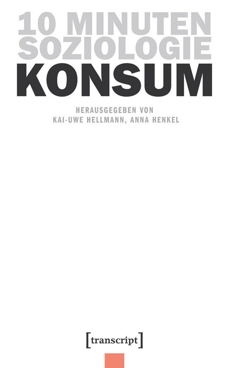 Produktbild: 10 Minuten Soziologie: Konsum