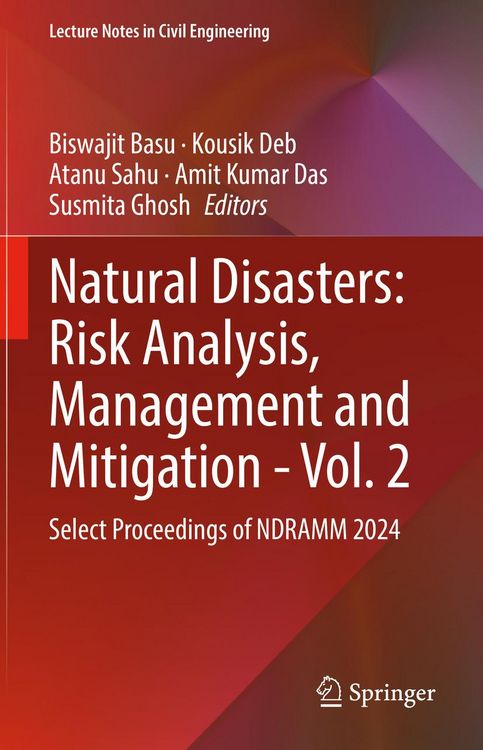 Produktbild: Natural Disasters: Risk Analysis, Management and Mitigation - Vol. 2