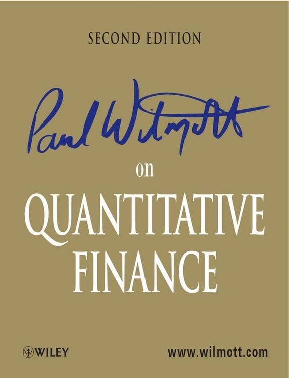 Produktbild: Paul Wilmott on Quantitative Finance