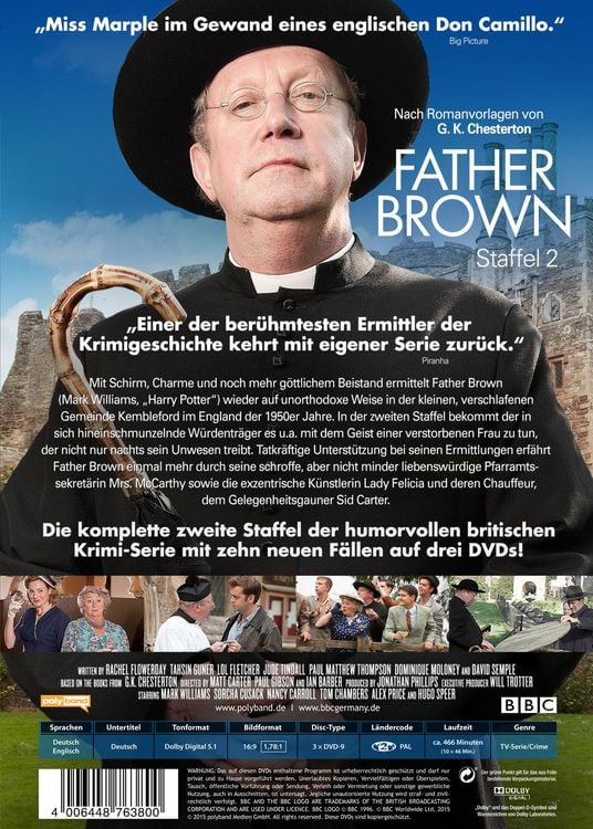 Produktbild: Father Brown - Staffel 2 [3 DVDs]